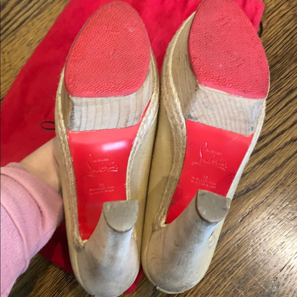 Christian Louboutin Heels Size 38 - Picture 5 of 6